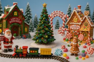 Lemax Santa’s Wonderland & Sugar ‘n Spice – Blending Two Whimsical Worlds