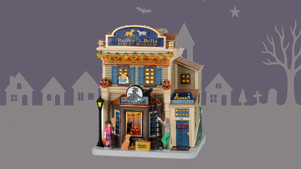 Lemax Bailey & Bella Pet Shop