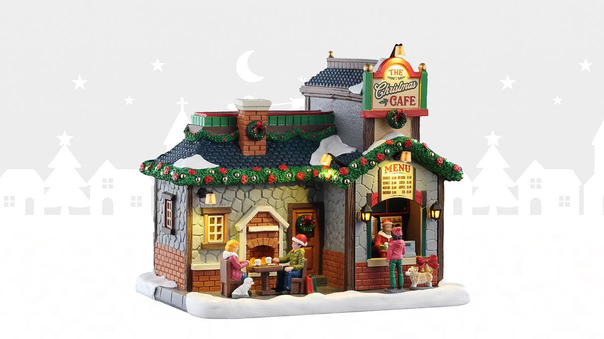 Lemax The Christmas Café – A Cozy Cornerstone for Your 2025 Holiday Village