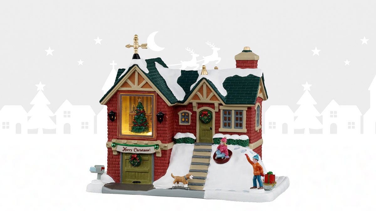 Lemax The Little Brick House – A Timeless Holiday Treasure for 2025