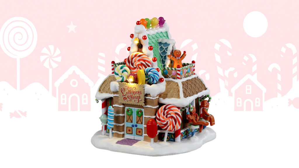 Lemax The Lollipop Shop