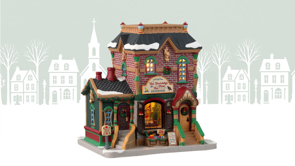 Lemax Partridge & The Pear