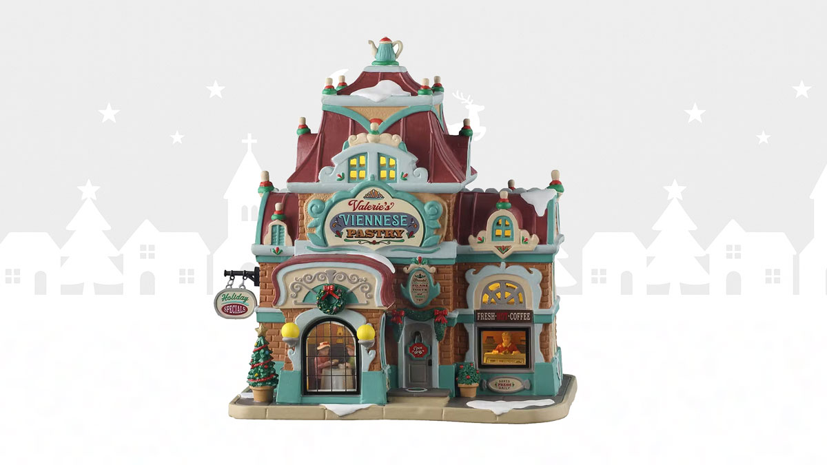 Lemax Valerie’s Viennese Pastry – A Sweet Slice of Old-World Charm for 2025