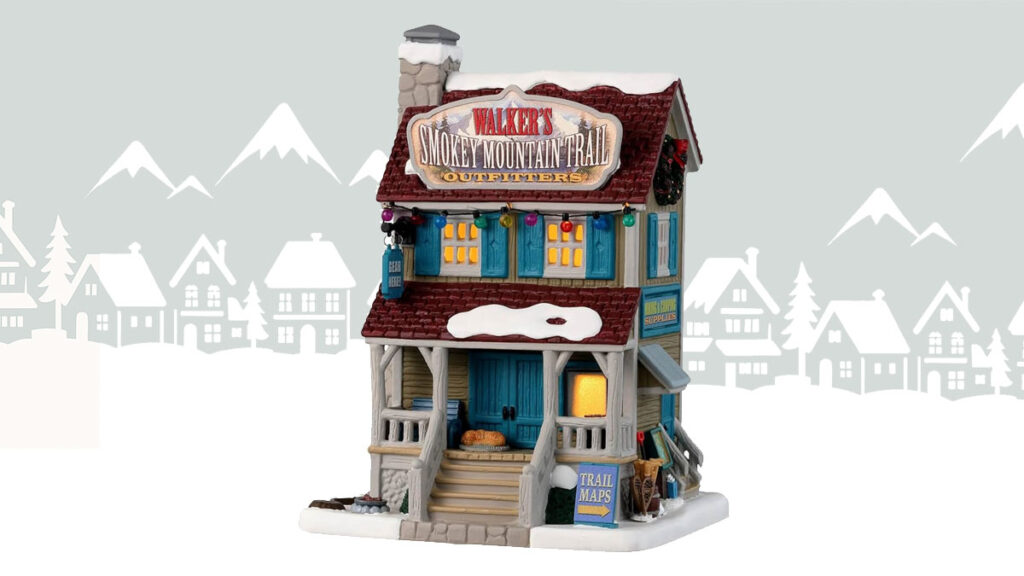 Lemax Walker's Smokey Mountain Trail Outfitters