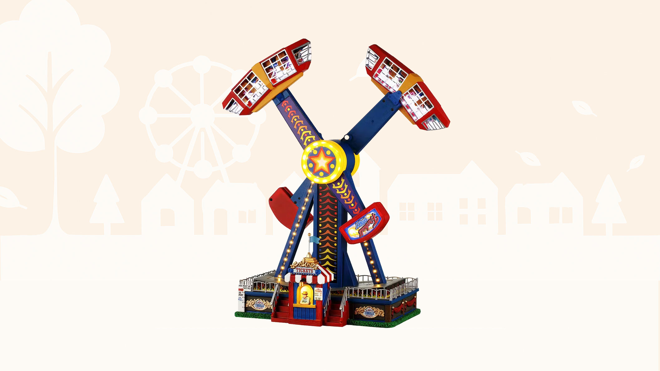 Fireball Frenzy – The Showstopper of Lemax’s Carnival Village