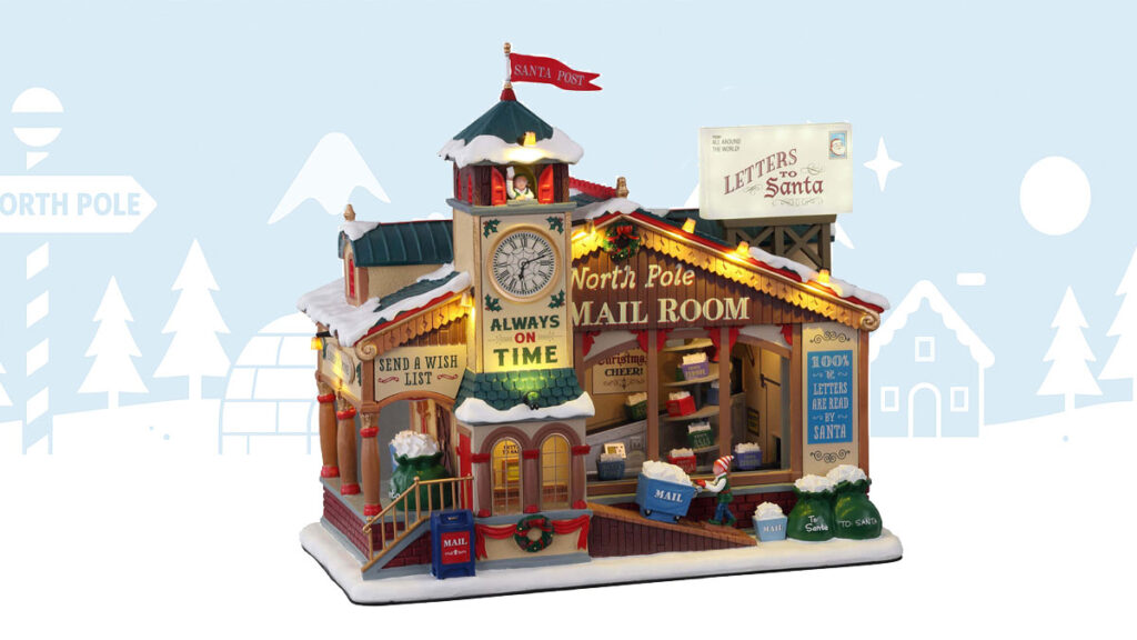 Lemax North Pole Parcel Co.