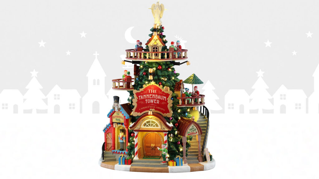 Lemax The Tannenbaum Tower Christmas Shops