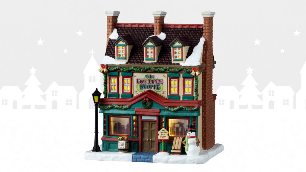 Lemax The Five Pence Shoppe