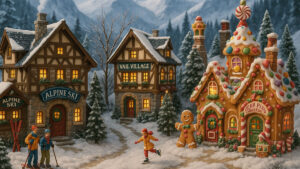 Creating a Cozy Alpine Village with Vail and Sugar ‘n Spice Sets