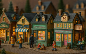 Lemax Retail Shops for Charming Displays