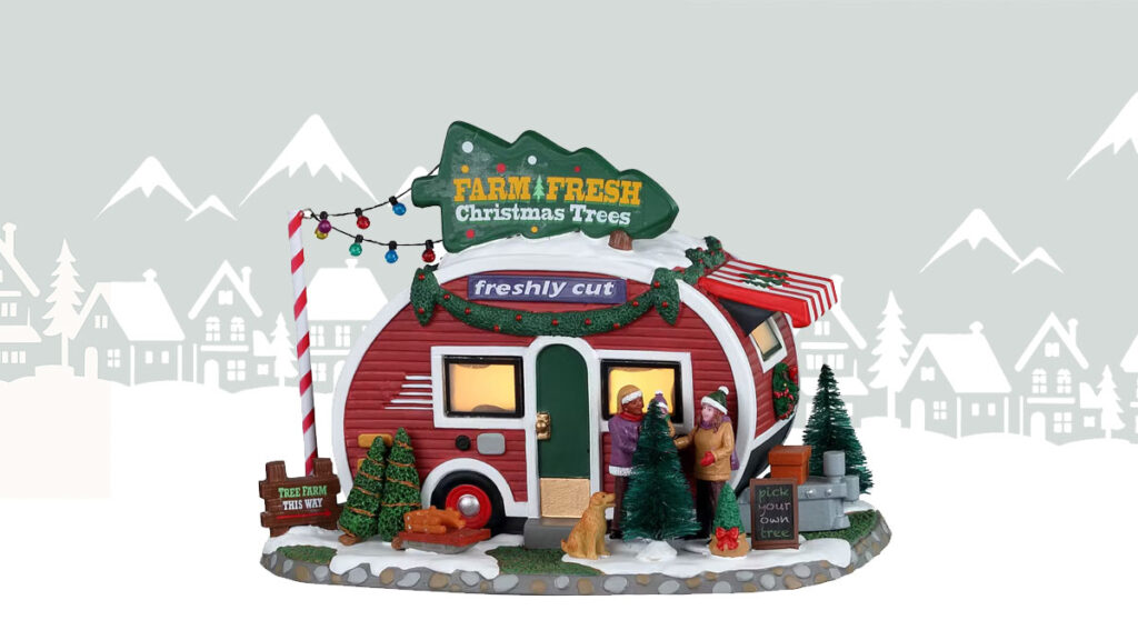Lemax Farm Fresh Christmas Trees Lot